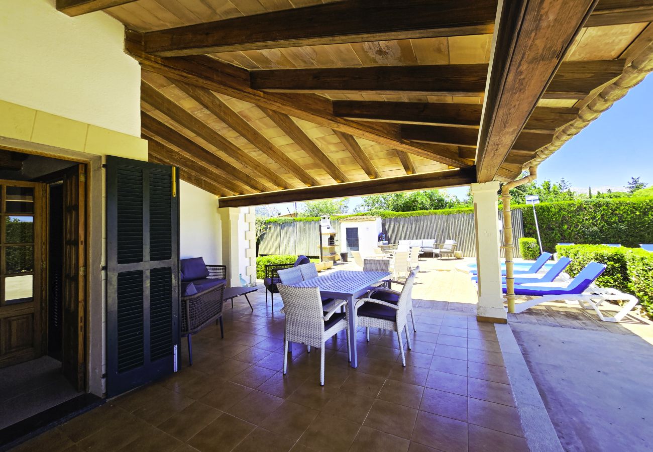 Casa en Pollensa / Pollença - Villa para disfrutar en familia