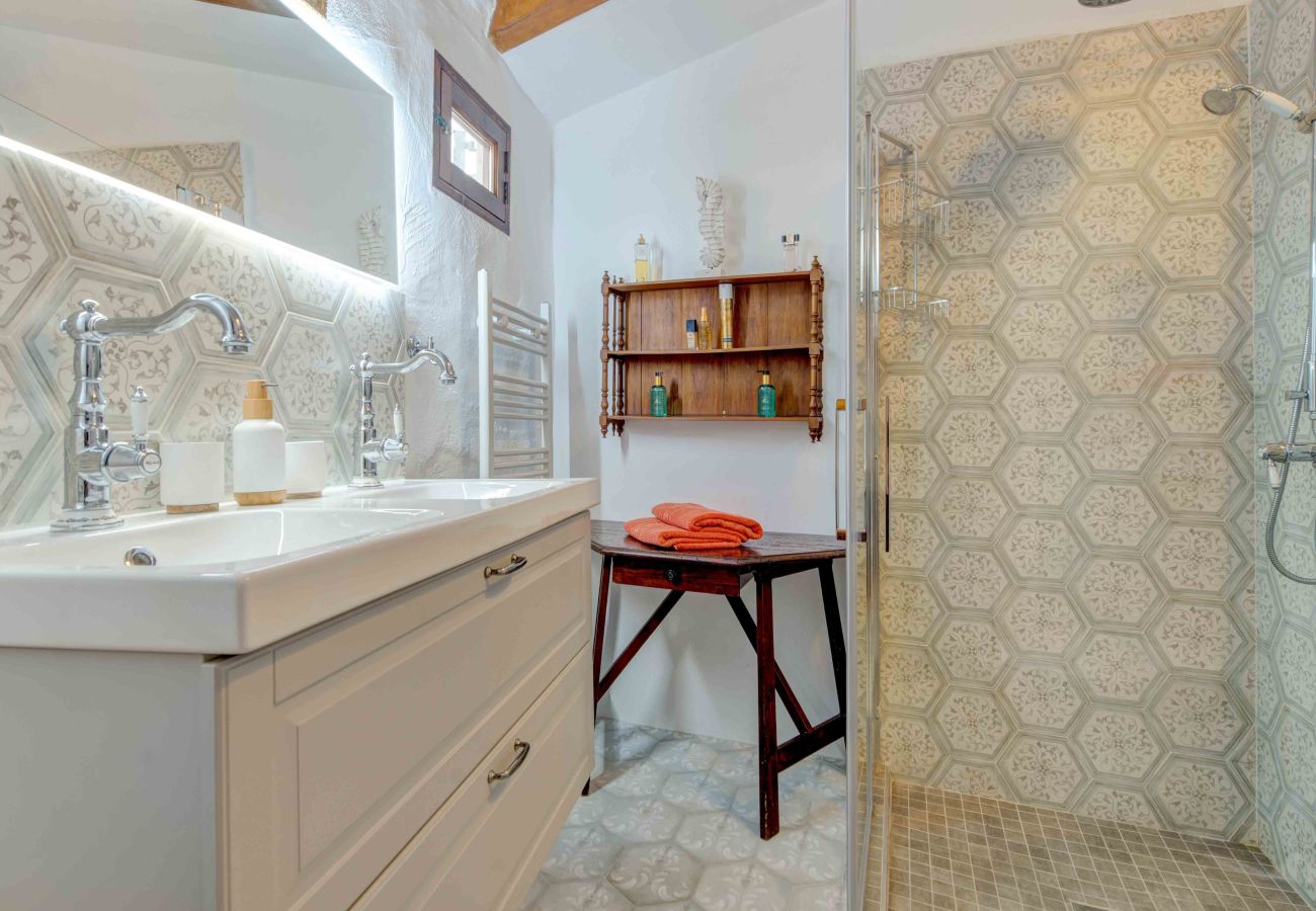 Casa rural en Pollensa - Finca reformada con piscina climatizada entre Pollensa y Puerto Pollensa