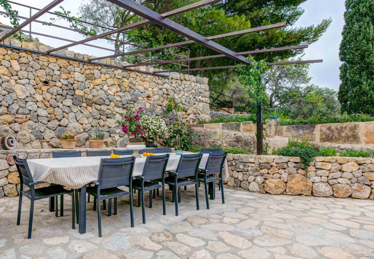 Casa rural en Pollensa - Finca reformada con piscina climatizada entre Pollensa y Puerto Pollensa