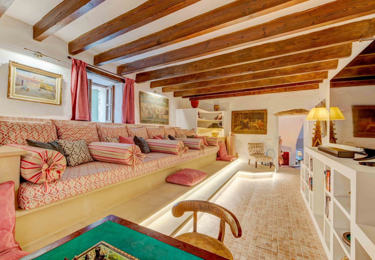 Casa rural en Pollensa - Finca reformada con piscina climatizada entre Pollensa y Puerto Pollensa
