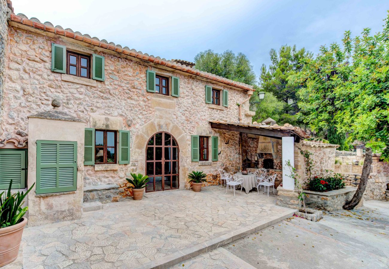 Casa rural en Pollensa - Finca reformada con piscina climatizada entre Pollensa y Puerto Pollensa