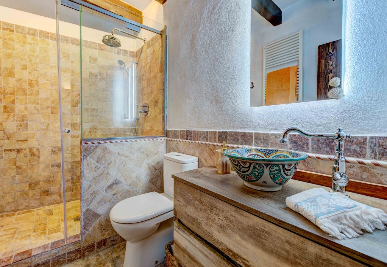 Casa rural en Pollensa - Finca reformada con piscina climatizada entre Pollensa y Puerto Pollensa