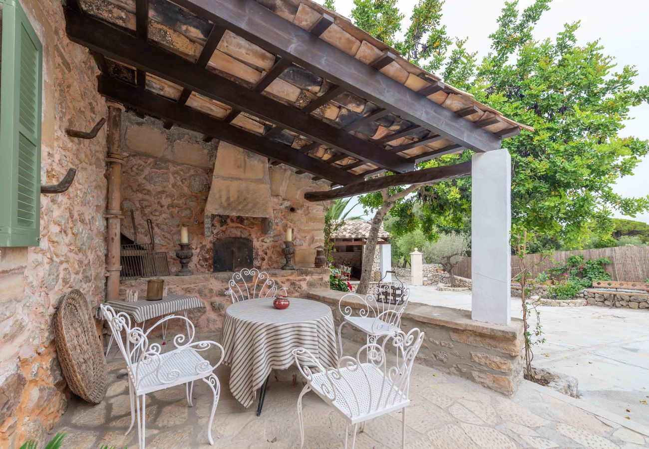 Casa rural en Pollensa - Finca reformada con piscina climatizada entre Pollensa y Puerto Pollensa
