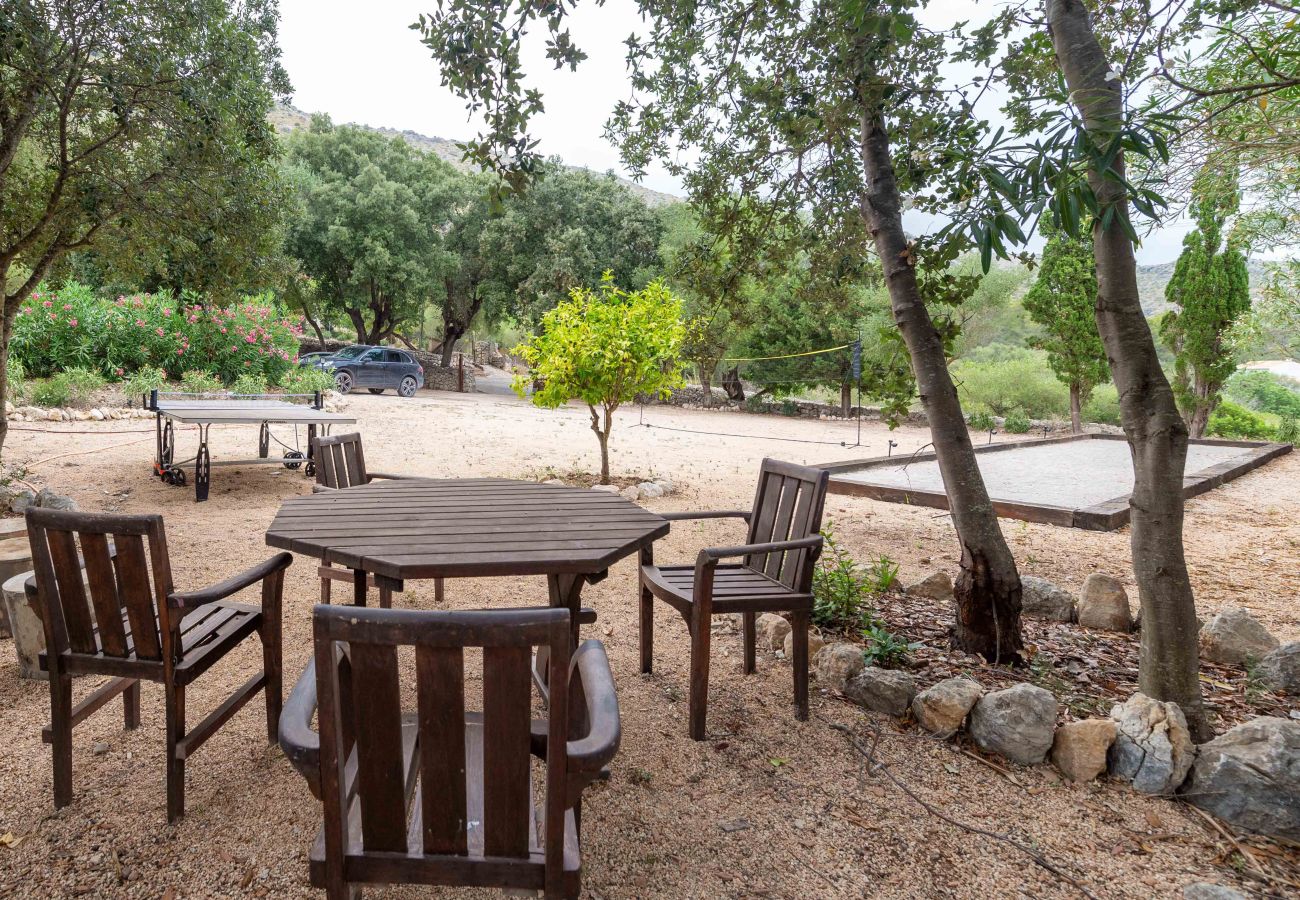 Casa rural en Pollensa - Finca reformada con piscina climatizada entre Pollensa y Puerto Pollensa