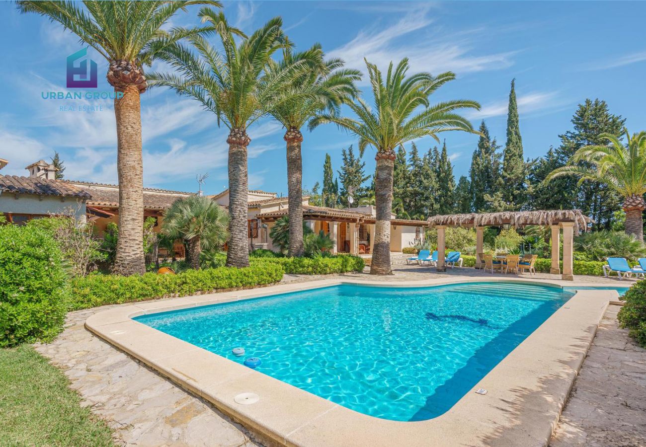 Landhaus in Pollensa / Pollença - Tolle Villa in Pollensa mit Pool und Yacusi