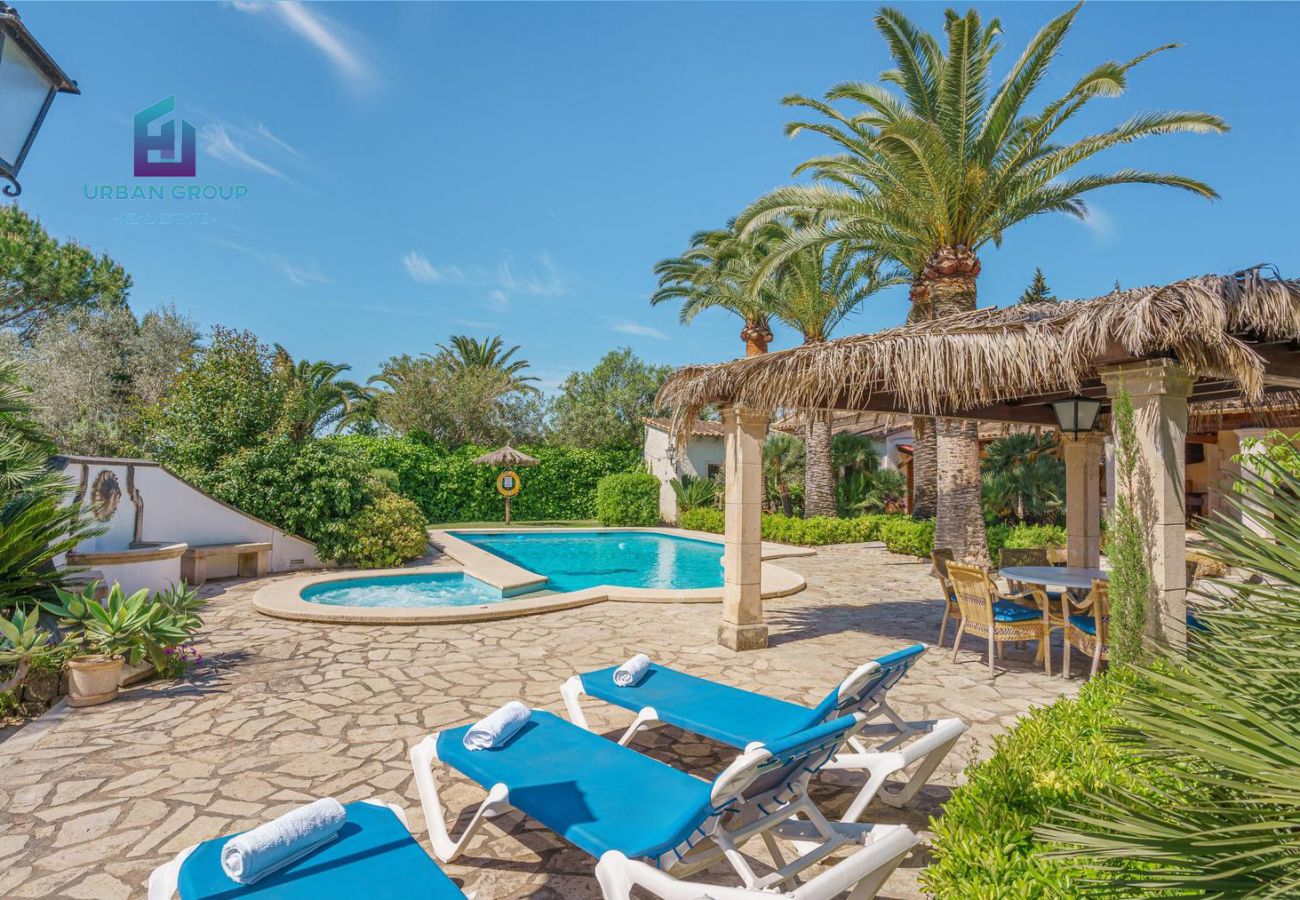 Landhaus in Pollensa / Pollença - Tolle Villa in Pollensa mit Pool und Yacusi