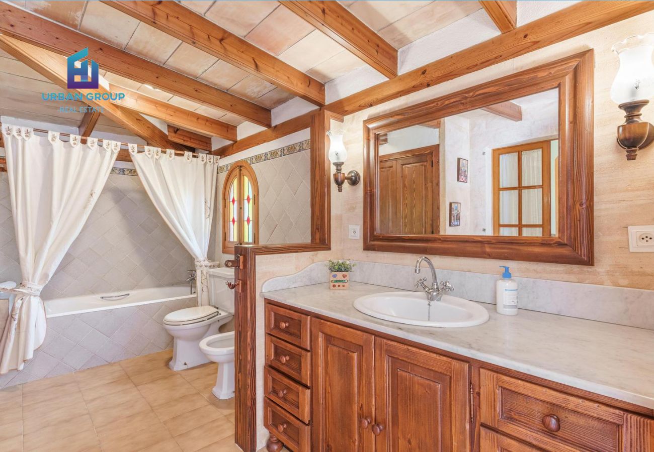Landhaus in Pollensa / Pollença - Tolle Villa in Pollensa mit Pool und Yacusi