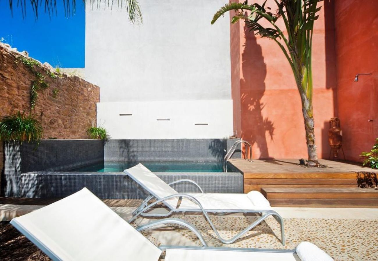 Ferienhaus in Alcudia - Fantastisches Stadthaus mit Swimmingpool
