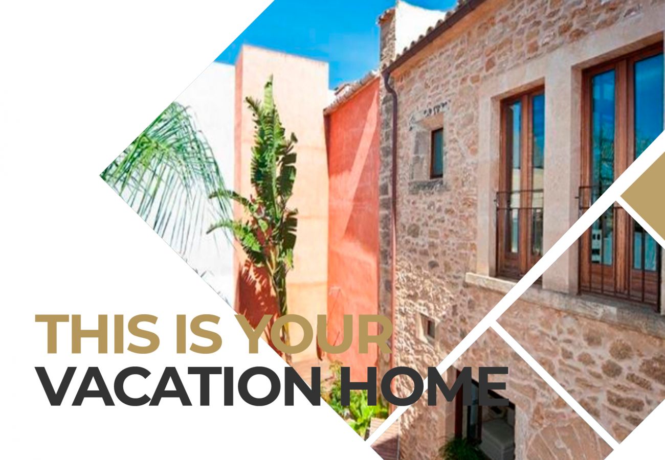 Ferienhaus in Alcudia - Fantastisches Stadthaus mit Swimmingpool