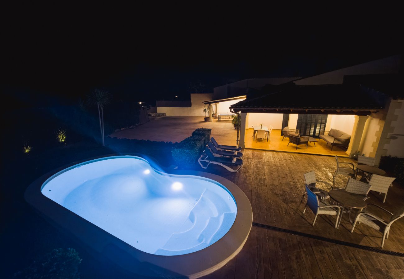 Ferienhaus in Pollensa / Pollença - Villa, um mit der Familie zu genießen