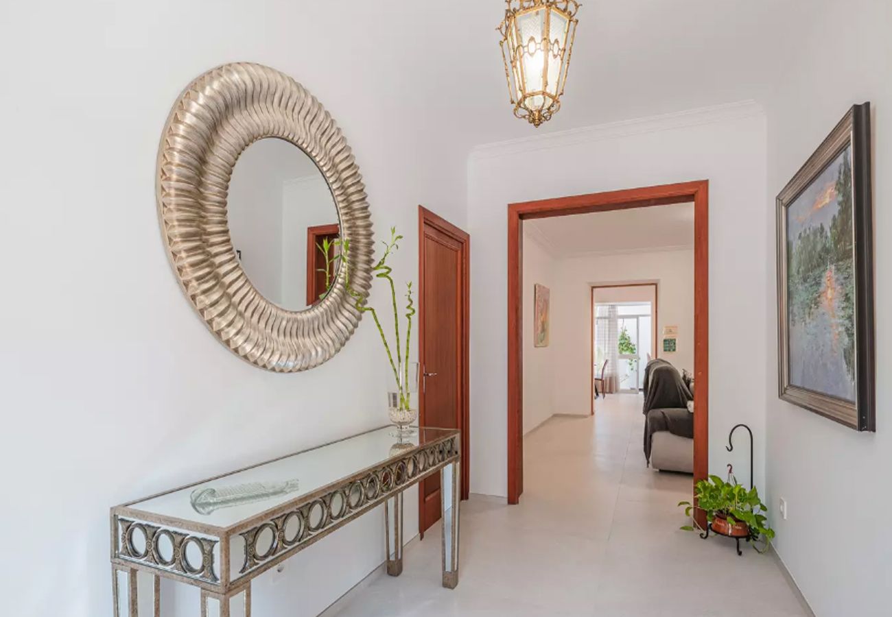 Ferienhaus in Sineu - Haus in Sineu mit herrlichem Blick auf die Tramuntana