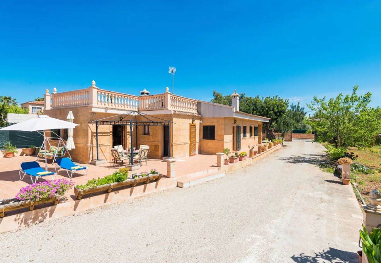 Chalet in Marratxi - Haus mit Pool auf Mallorca, Ses Legítimes.