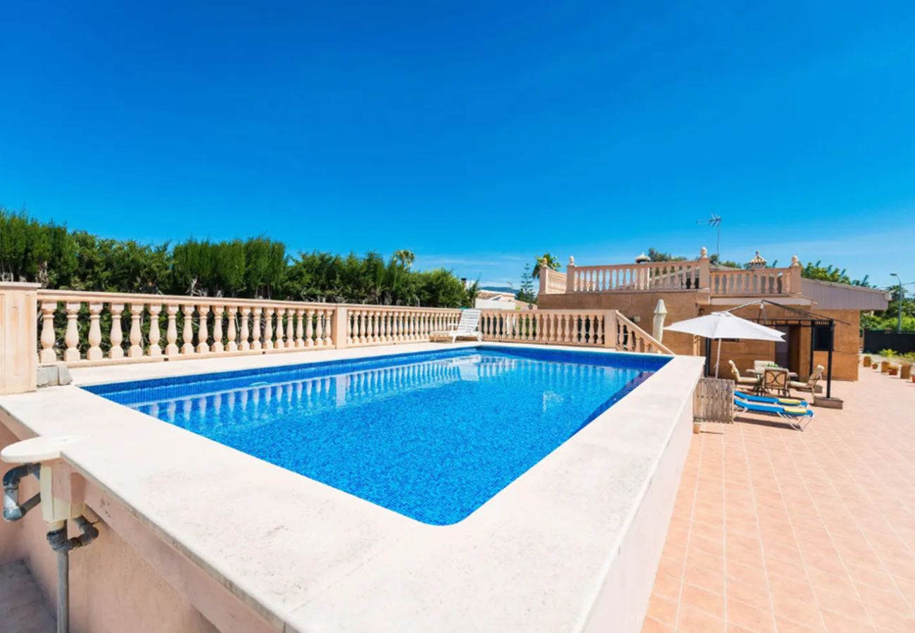Chalet in Marratxi - Haus mit Pool auf Mallorca, Ses Legítimes.