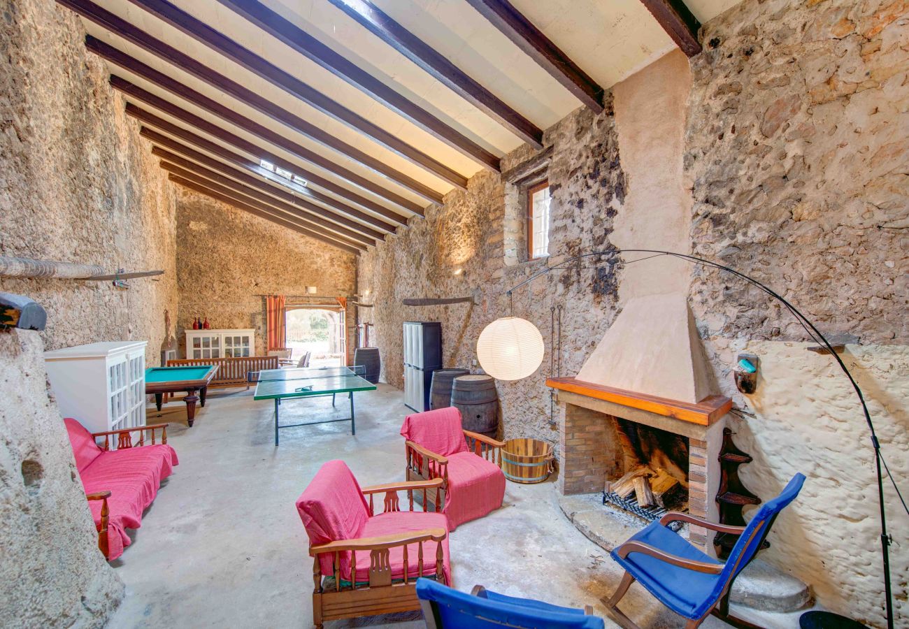 Villa in Port de Pollença - Wunderschönes, rustikales Anwesen in der Nähe von Pollensa