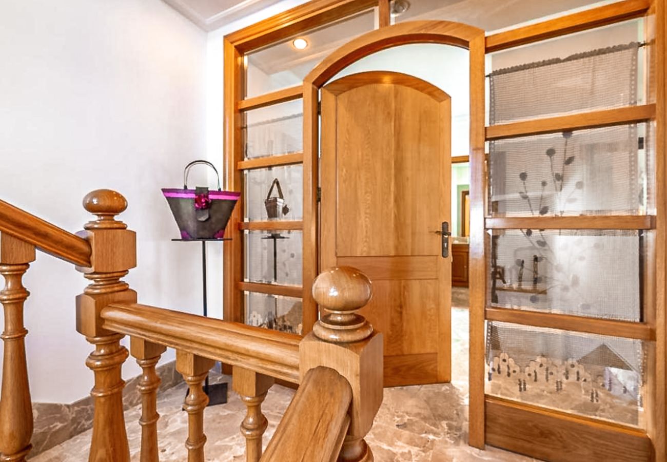 Chalet in Santa Margarida - Luxuriöse traditionell mallorquinische 4SZ Dorfvilla